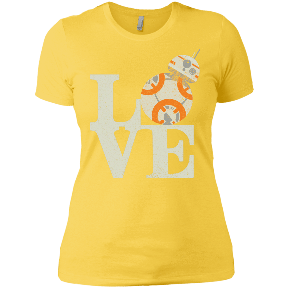 T-Shirts Vibrant Yellow / X-Small Love Droids Women's Premium T-Shirt