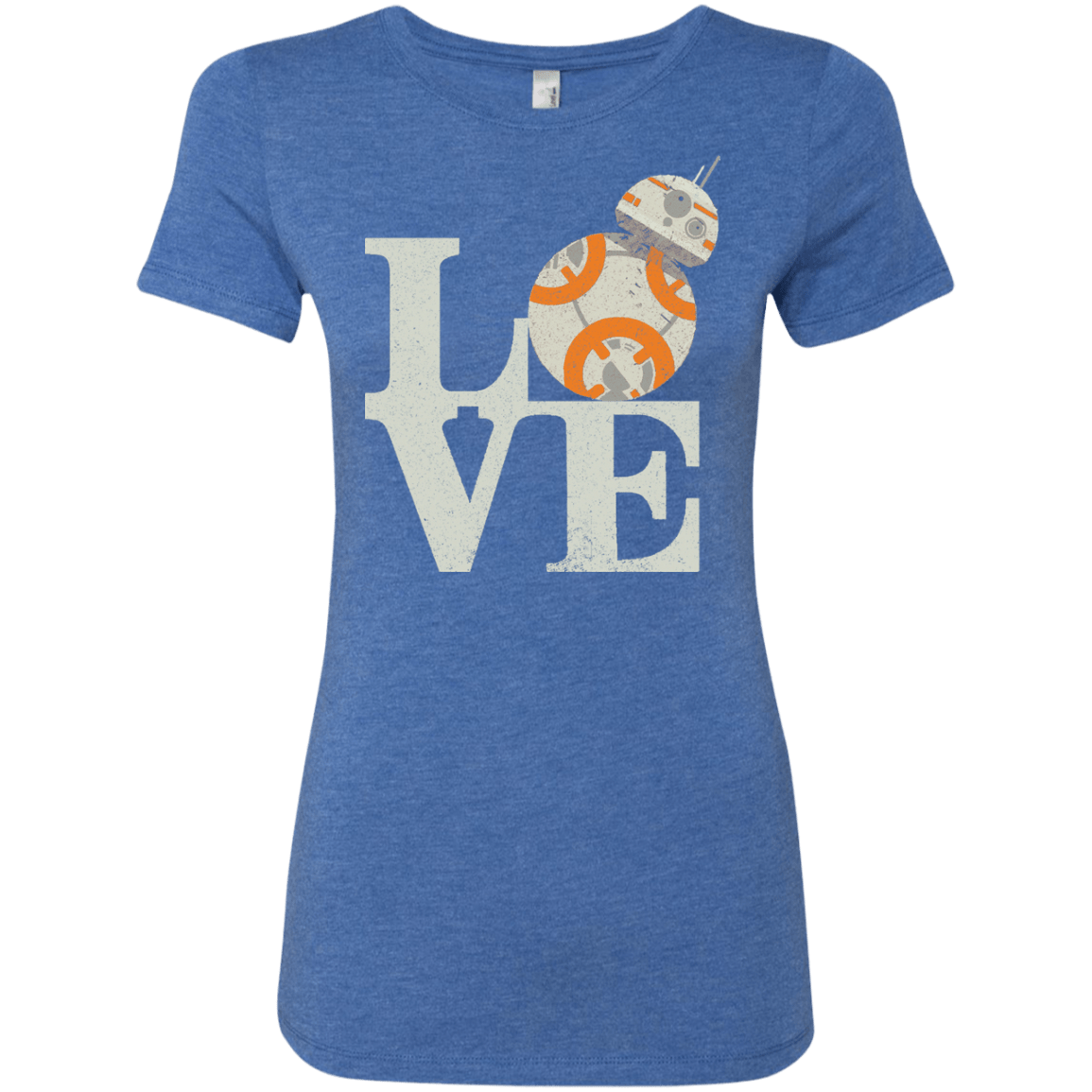 T-Shirts Vintage Royal / Small Love Droids Women's Triblend T-Shirt