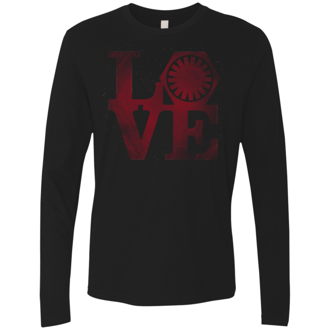 T-Shirts Black / Small LOVE First Order Men's Premium Long Sleeve