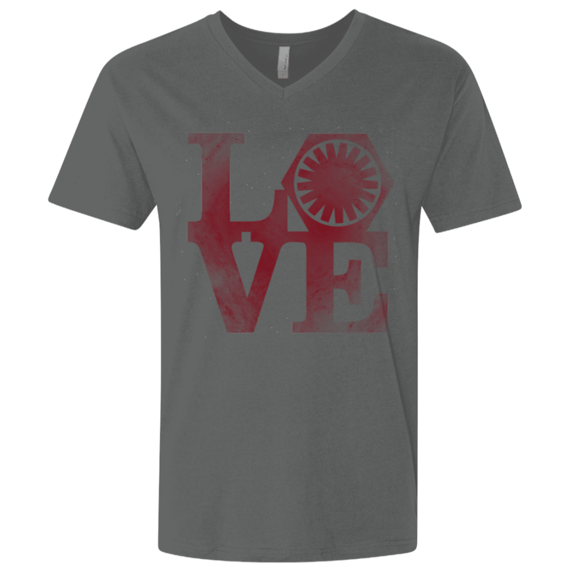 T-Shirts Heavy Metal / X-Small LOVE First Order Men's Premium V-Neck