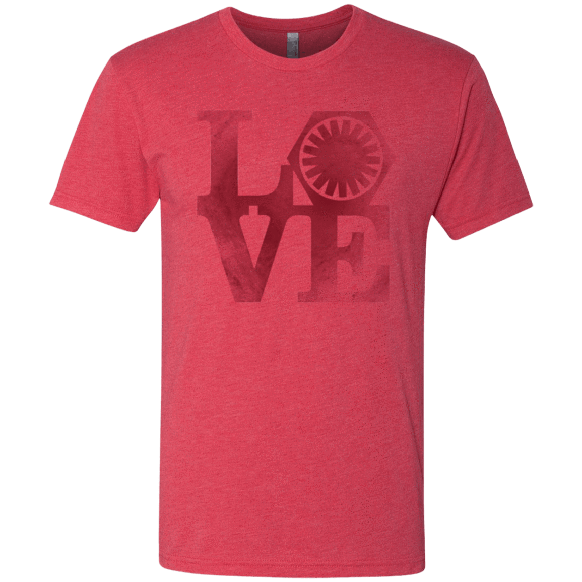 T-Shirts Vintage Red / Small LOVE First Order Men's Triblend T-Shirt