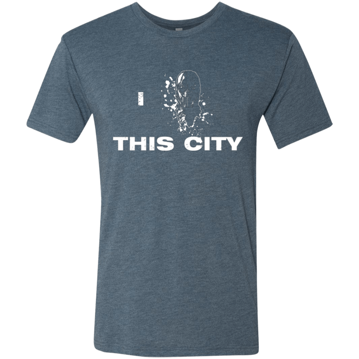 T-Shirts Indigo / Small Love For The City Men's Triblend T-Shirt