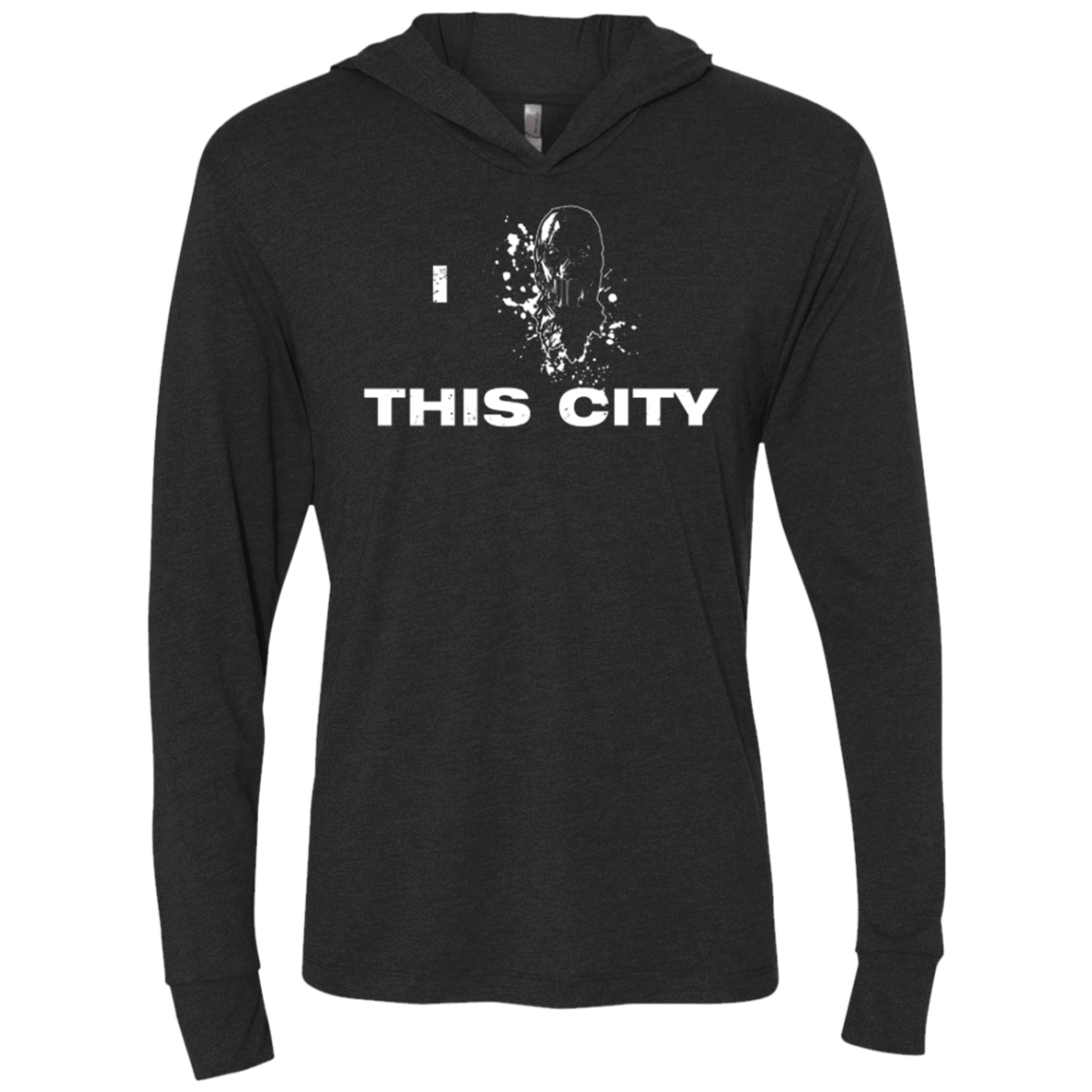 T-Shirts Vintage Black / X-Small Love For The City Triblend Long Sleeve Hoodie Tee