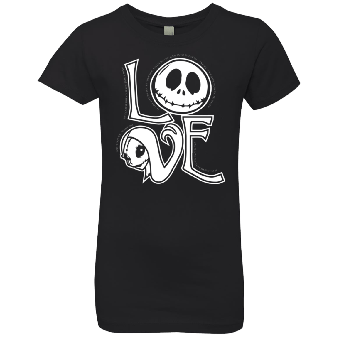 T-Shirts Black / YXS Love Girls Premium T-Shirt