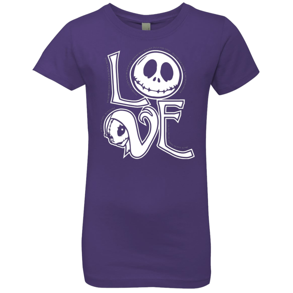 T-Shirts Purple Rush / YXS Love Girls Premium T-Shirt