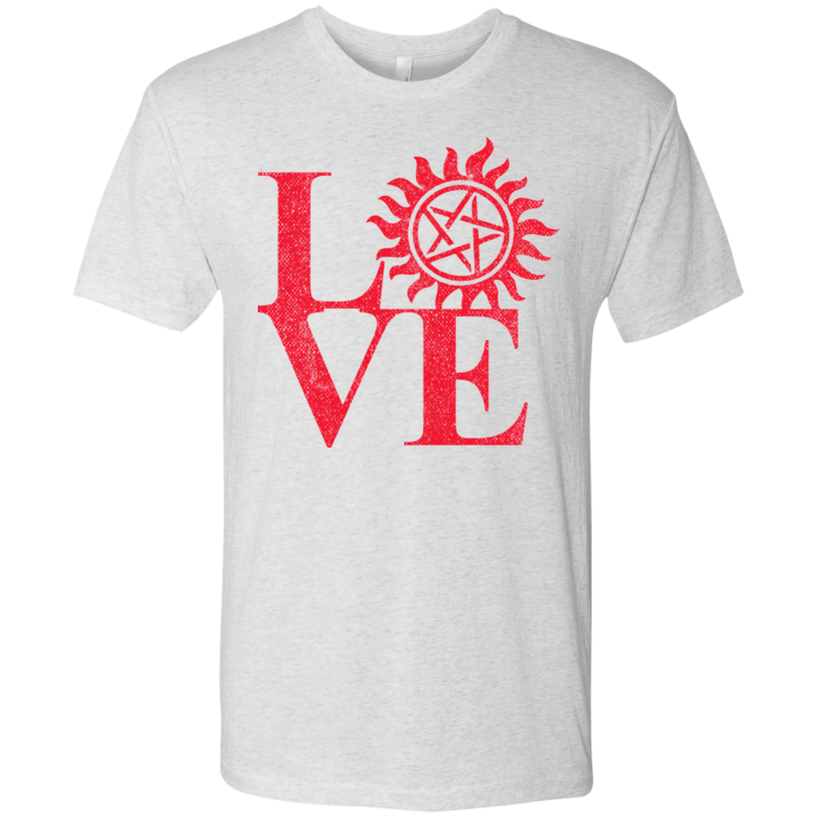 T-Shirts Heather White / Small Love Hunting Men's Triblend T-Shirt