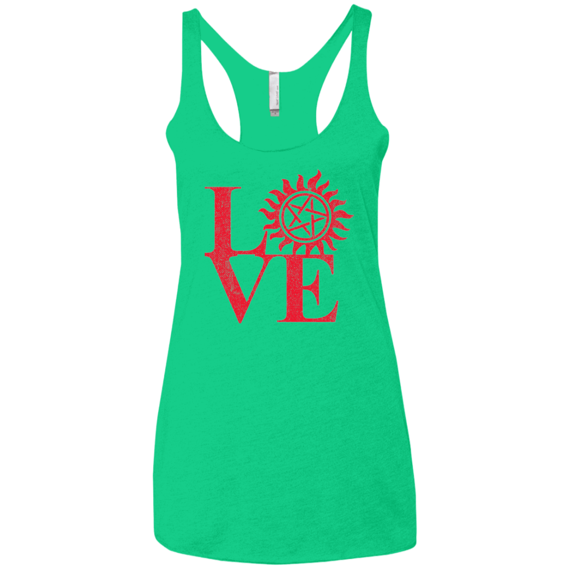 T-Shirts Envy / X-Small Love Hunting Women's Triblend Racerback Tank