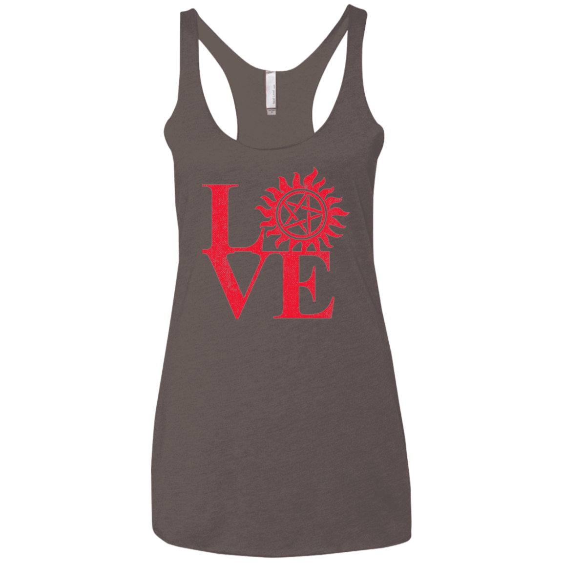 T-Shirts Macchiato / X-Small Love Hunting Women's Triblend Racerback Tank