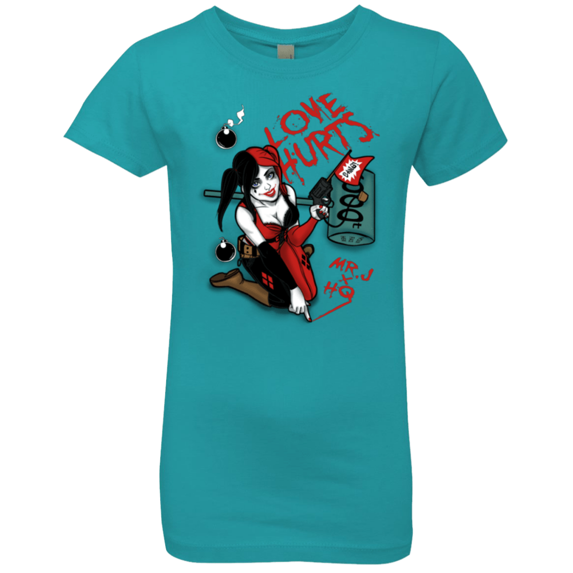 Love Hurts Girls Premium T-Shirt