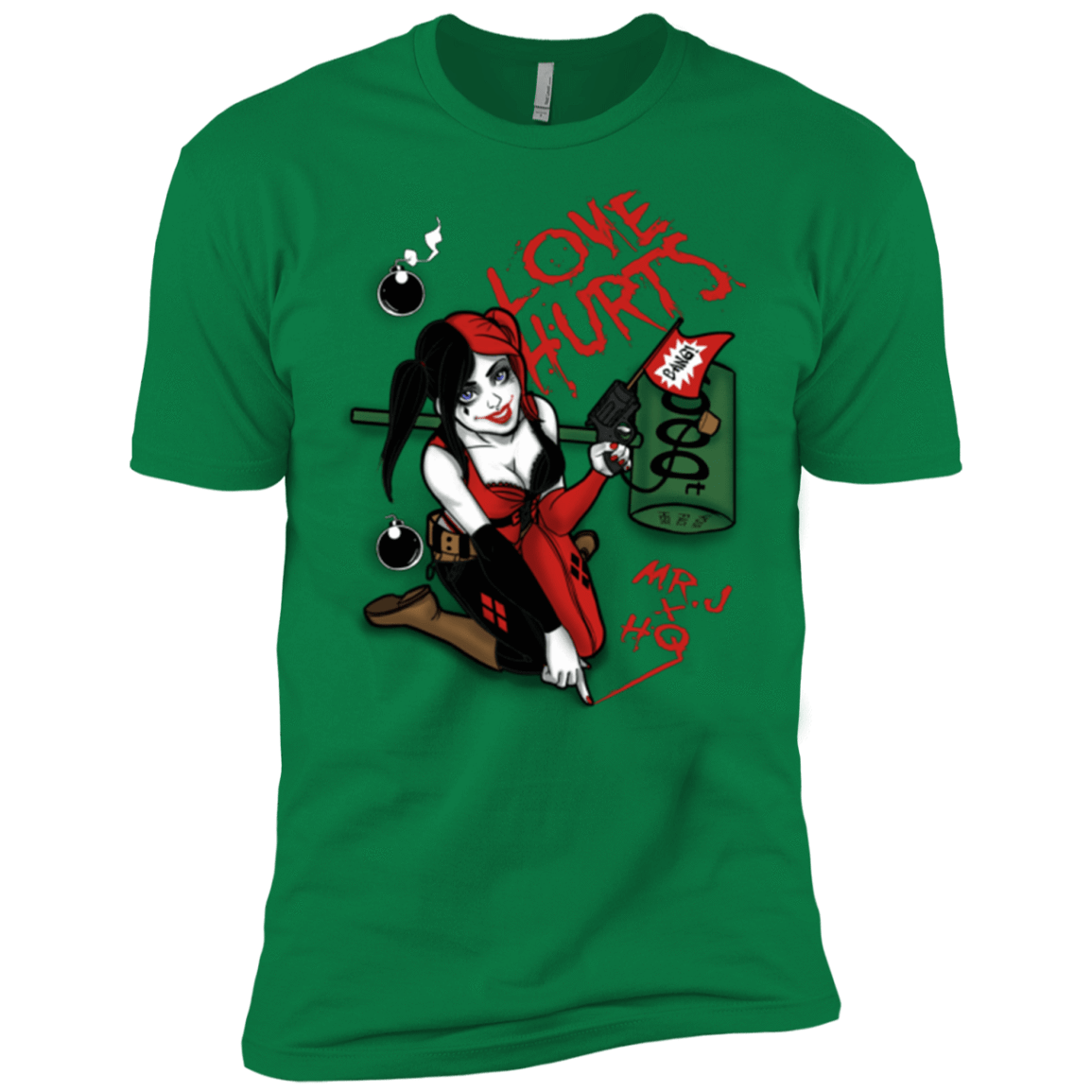 T-Shirts Kelly Green / X-Small Love Hurts Men's Premium T-Shirt