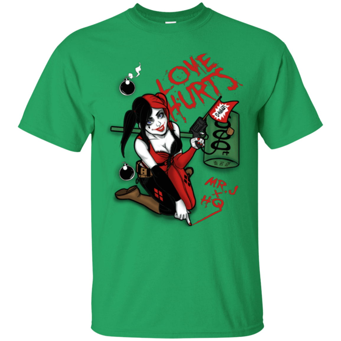 T-Shirts Irish Green / Small Love Hurts T-Shirt