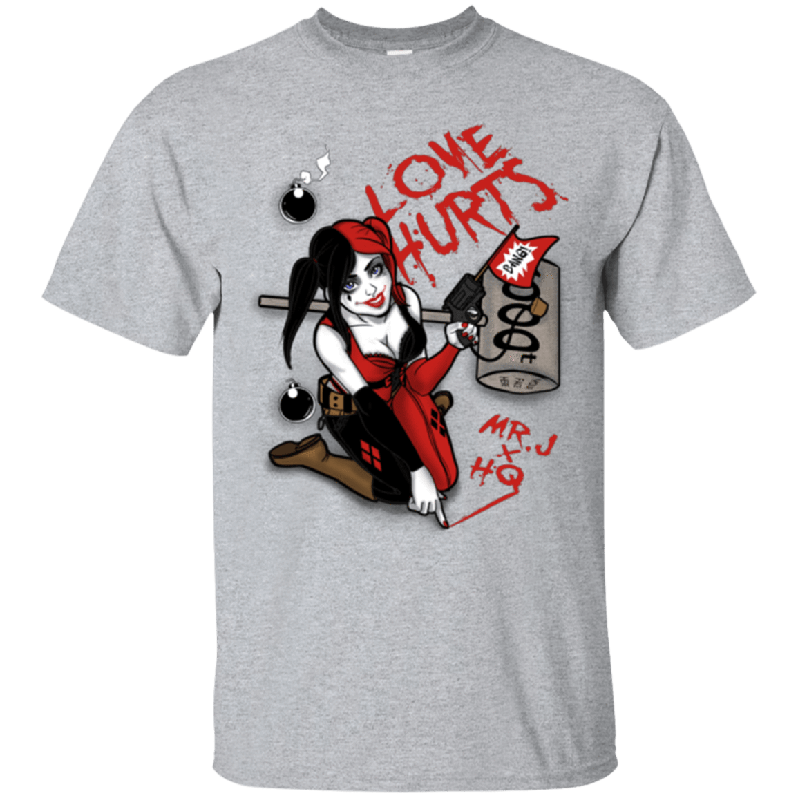 T-Shirts Sport Grey / Small Love Hurts T-Shirt