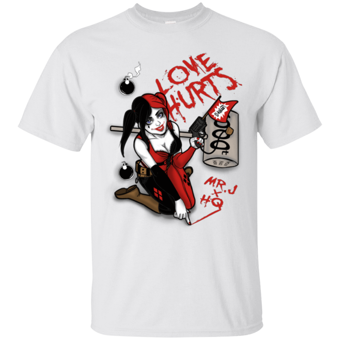T-Shirts White / Small Love Hurts T-Shirt