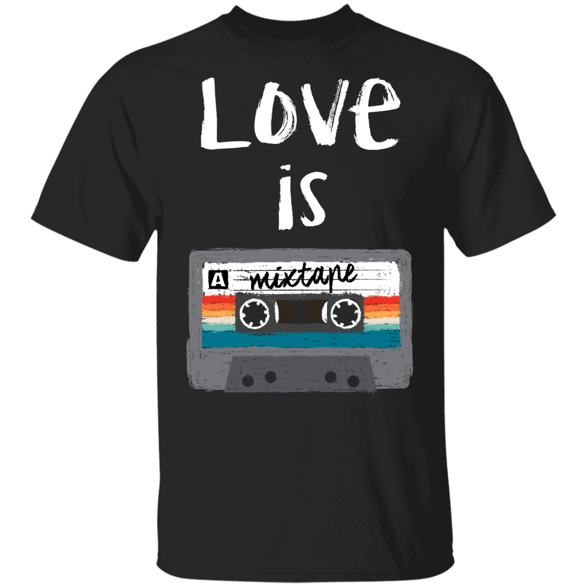 T-Shirts Black / YXS Love Is A Mixtape Youth T-Shirt
