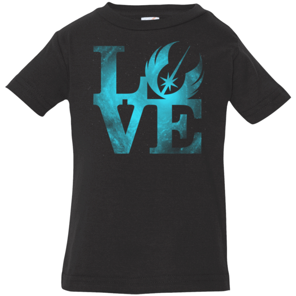 T-Shirts Black / 6 Months LOVE Jedi Infant Premium T-Shirt