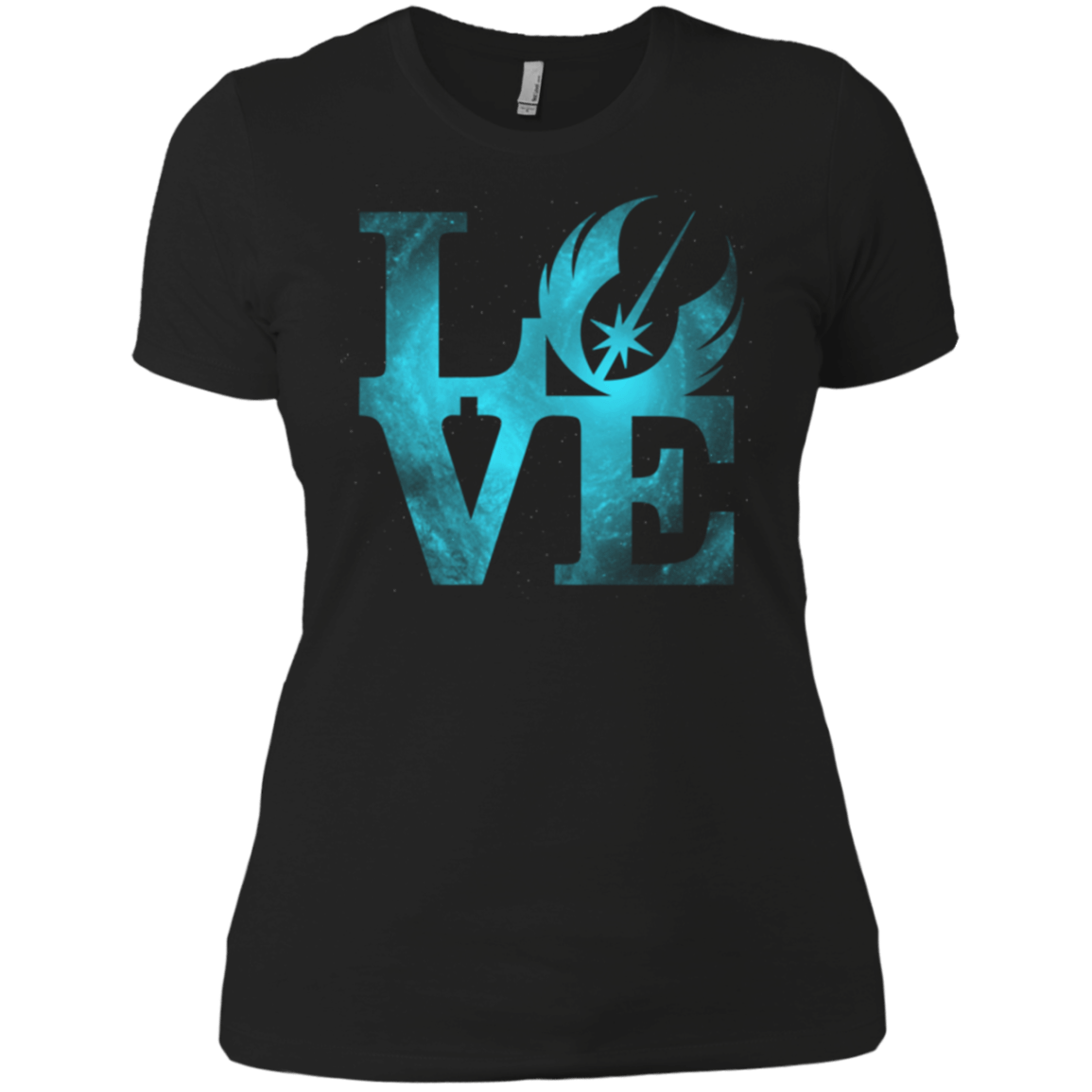 T-Shirts Black / X-Small LOVE Jedi Women's Premium T-Shirt