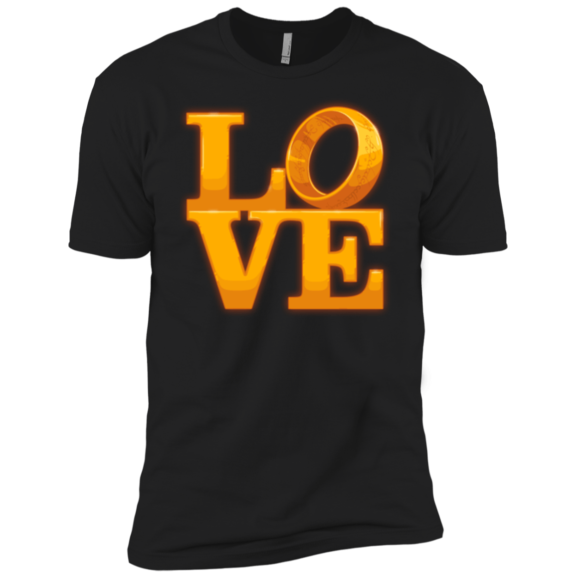 LOVE Lotr Ring Men's Premium T-Shirt