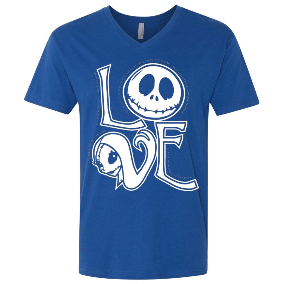 T-Shirts Royal / X-Small Love Men's Premium V-Neck