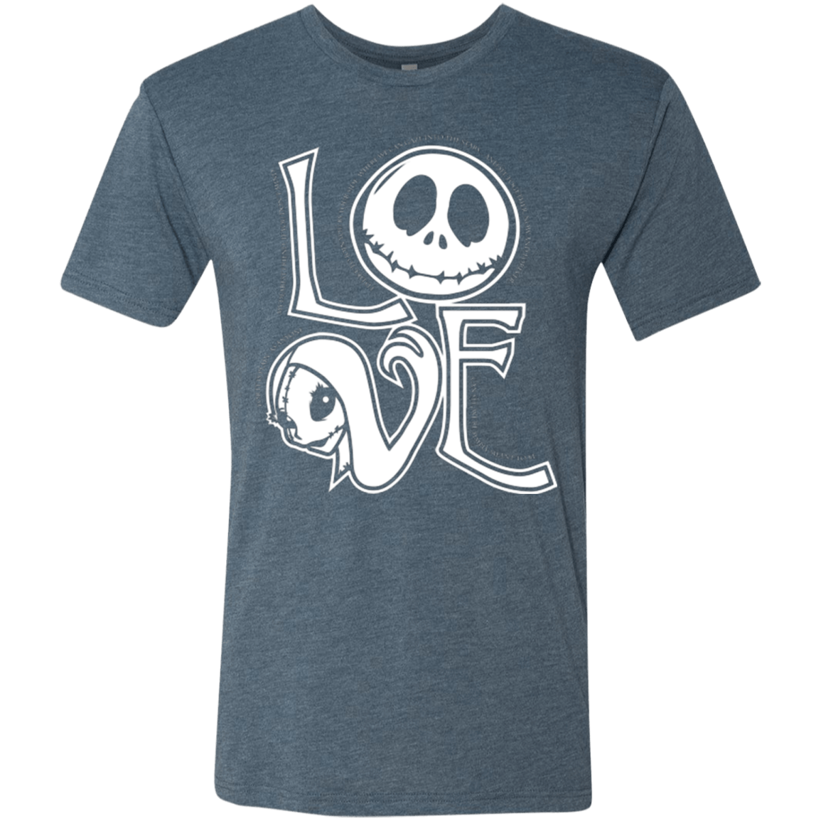 T-Shirts Indigo / Small Love Men's Triblend T-Shirt