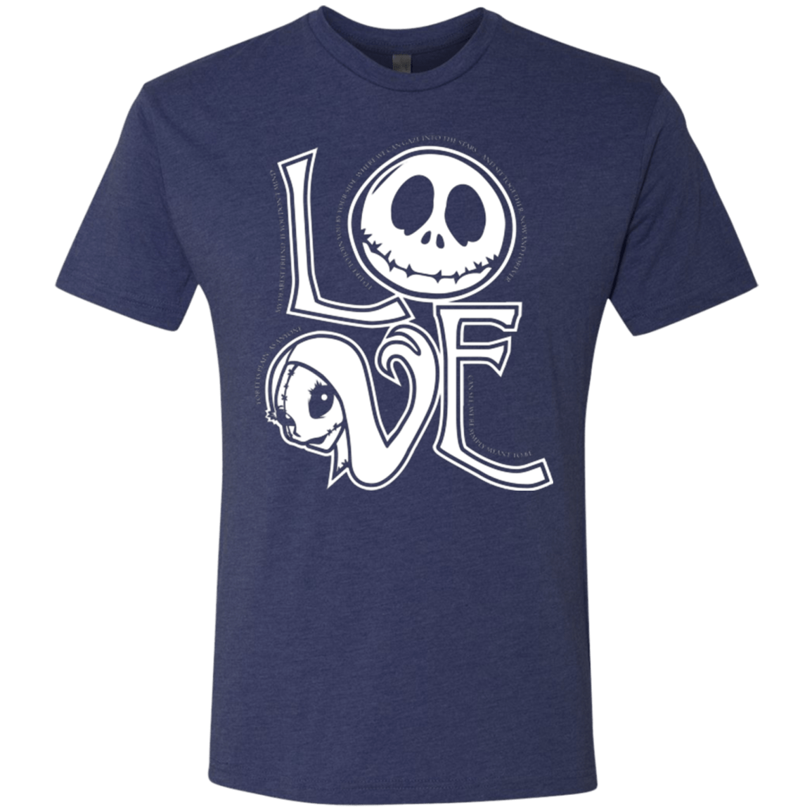 T-Shirts Vintage Navy / Small Love Men's Triblend T-Shirt