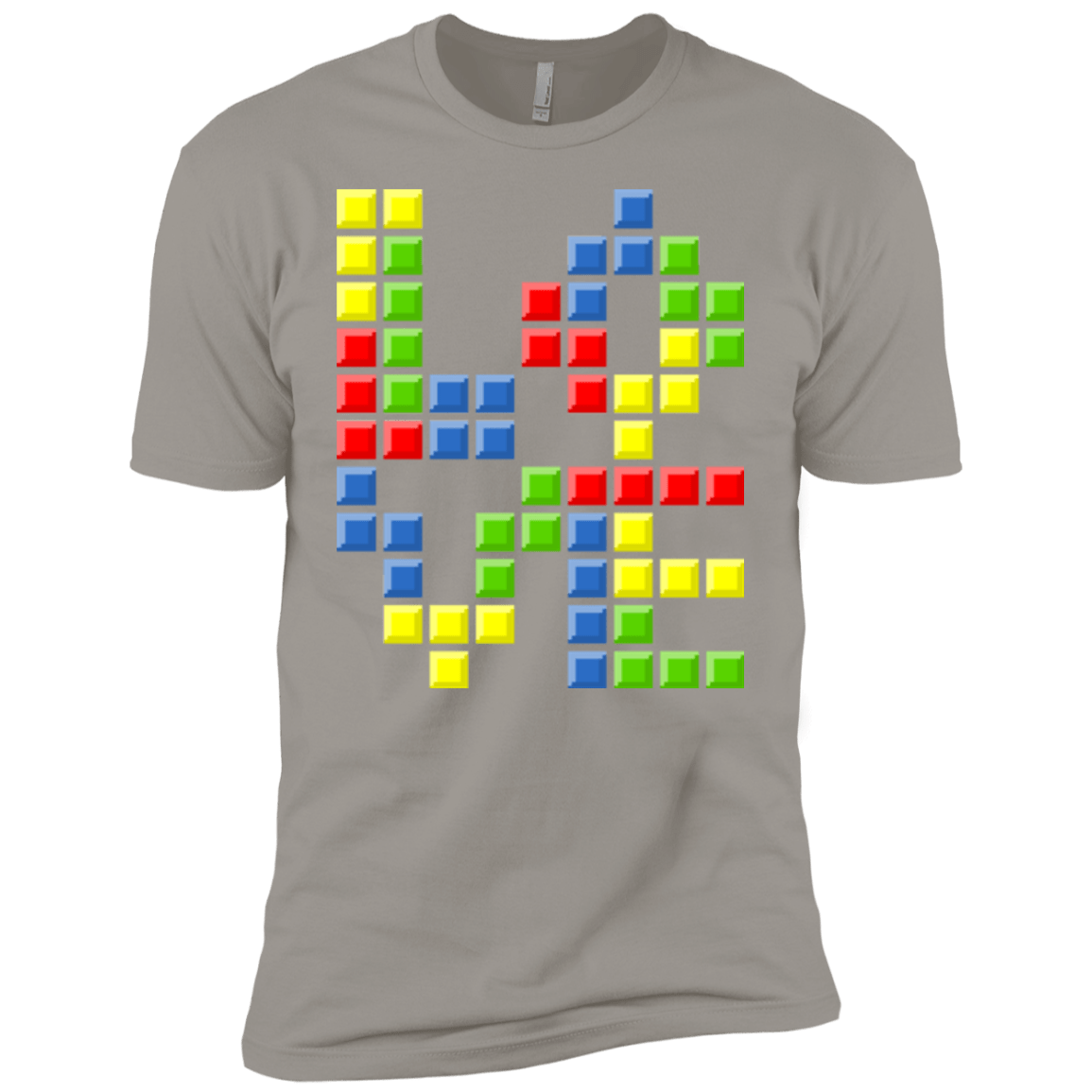 T-Shirts Light Grey / YXS Love Puzzles Boys Premium T-Shirt