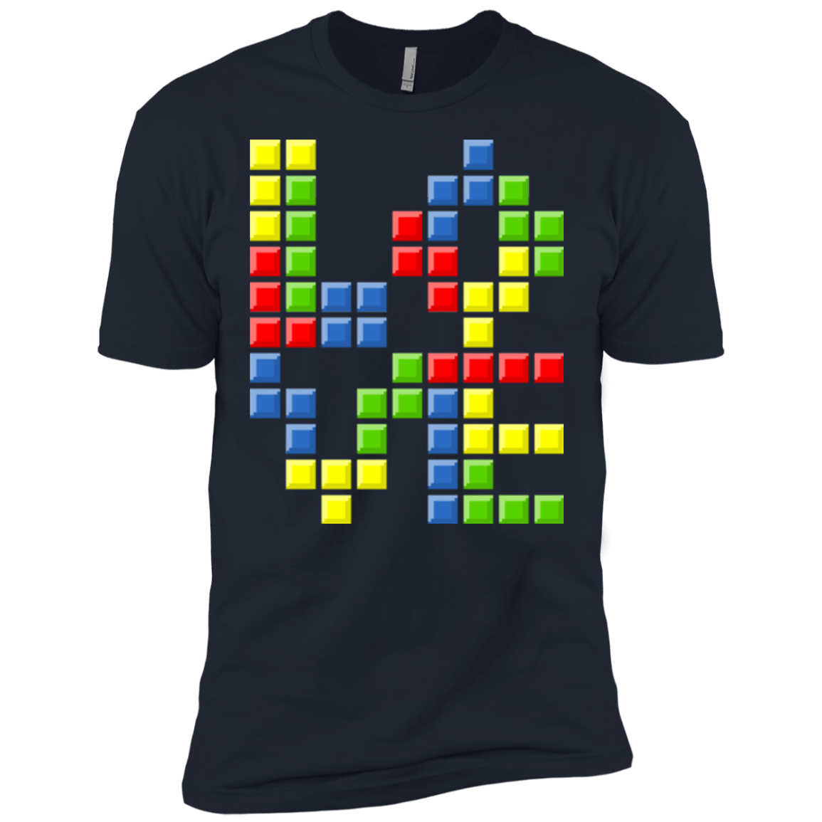 T-Shirts Midnight Navy / X-Small Love Puzzles Men's Premium T-Shirt