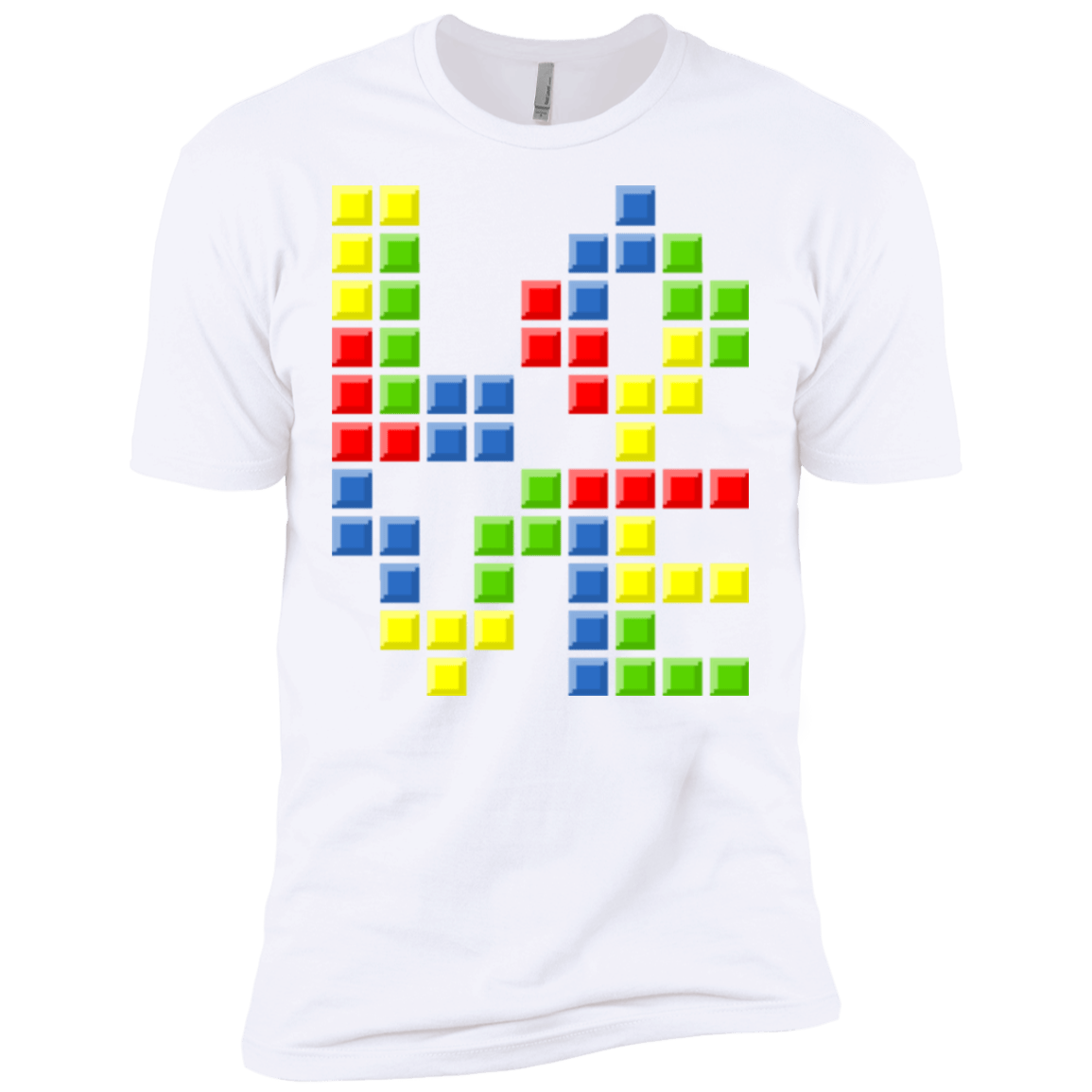 T-Shirts White / X-Small Love Puzzles Men's Premium T-Shirt