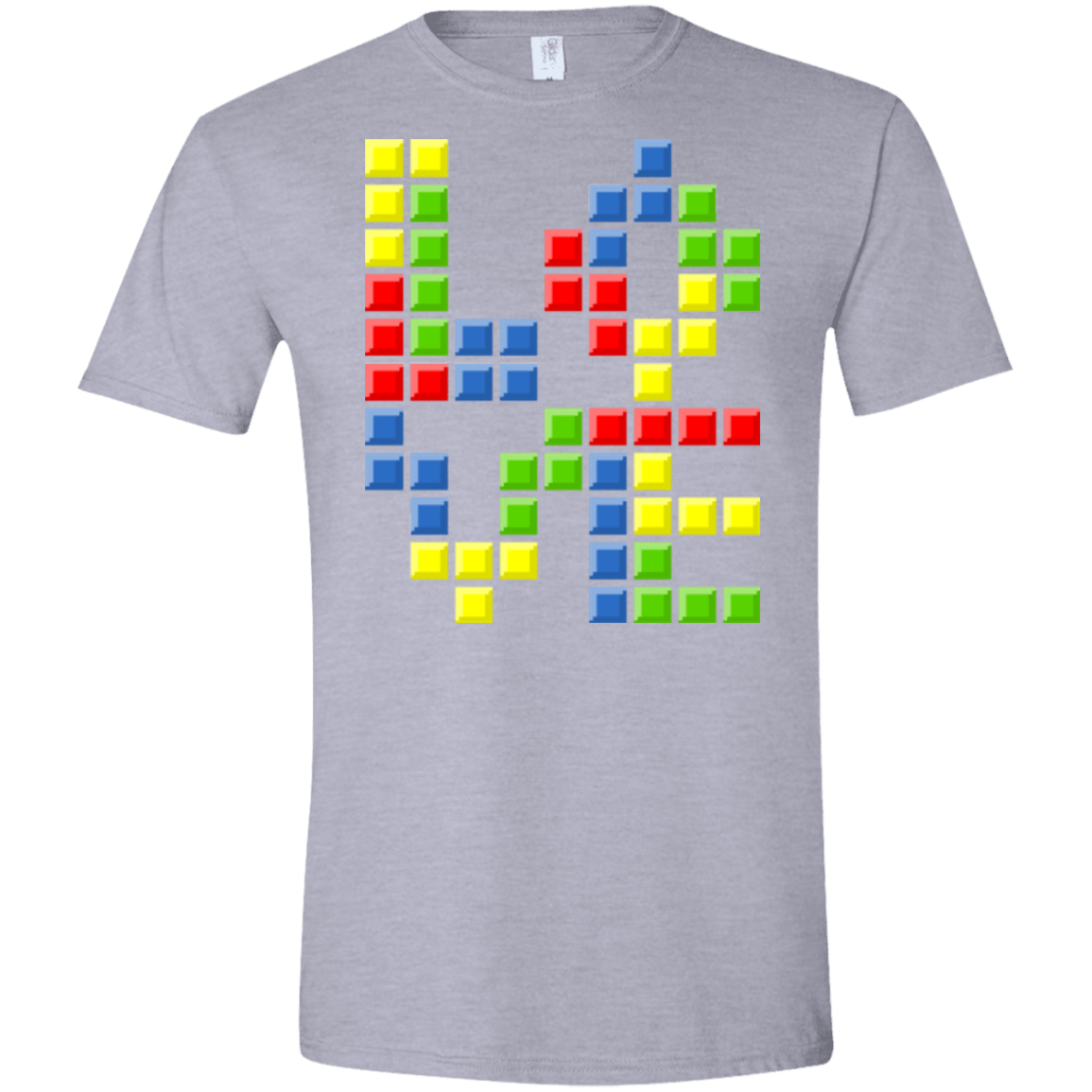 T-Shirts Sport Grey / X-Small Love Puzzles Men's Semi-Fitted Softstyle