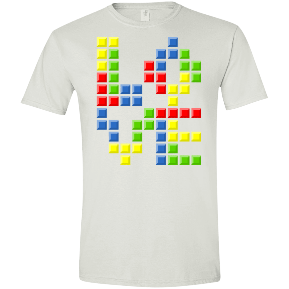 T-Shirts White / X-Small Love Puzzles Men's Semi-Fitted Softstyle