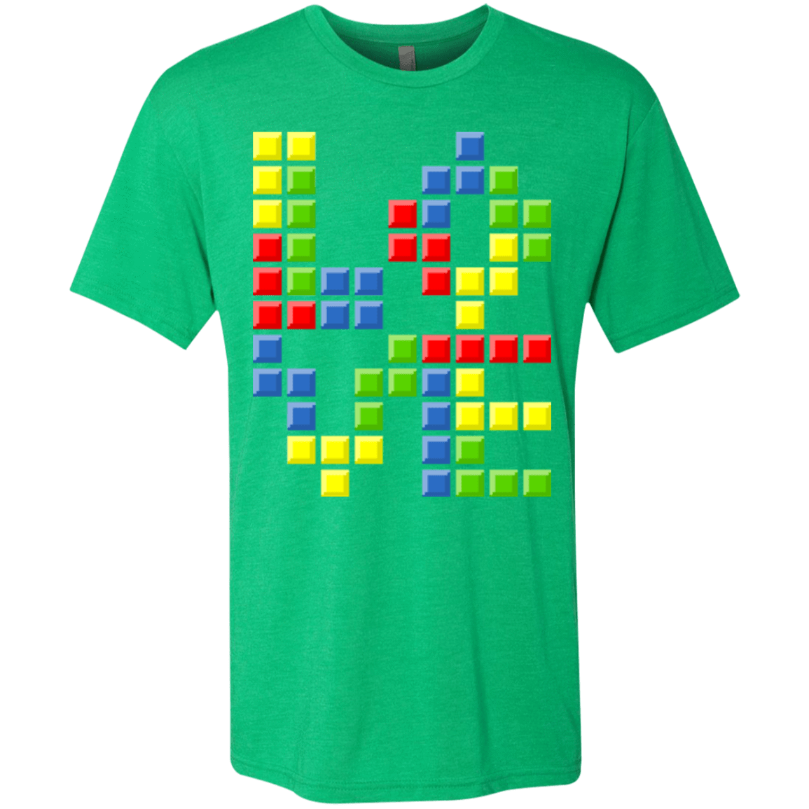 T-Shirts Envy / S Love Puzzles Men's Triblend T-Shirt