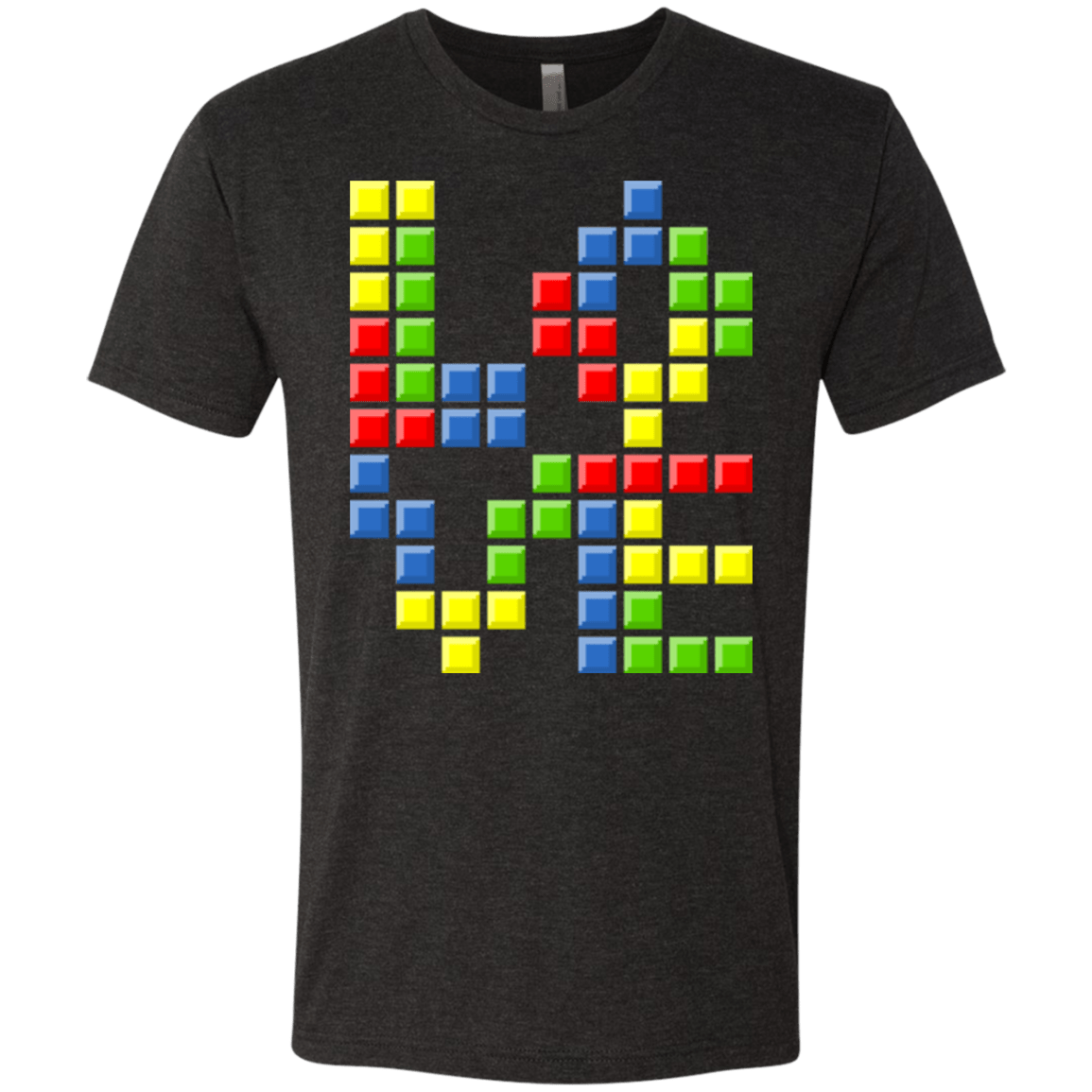 T-Shirts Vintage Black / S Love Puzzles Men's Triblend T-Shirt