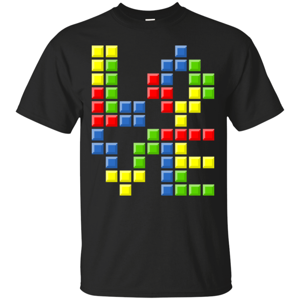 T-Shirts Black / S Love Puzzles T-Shirt