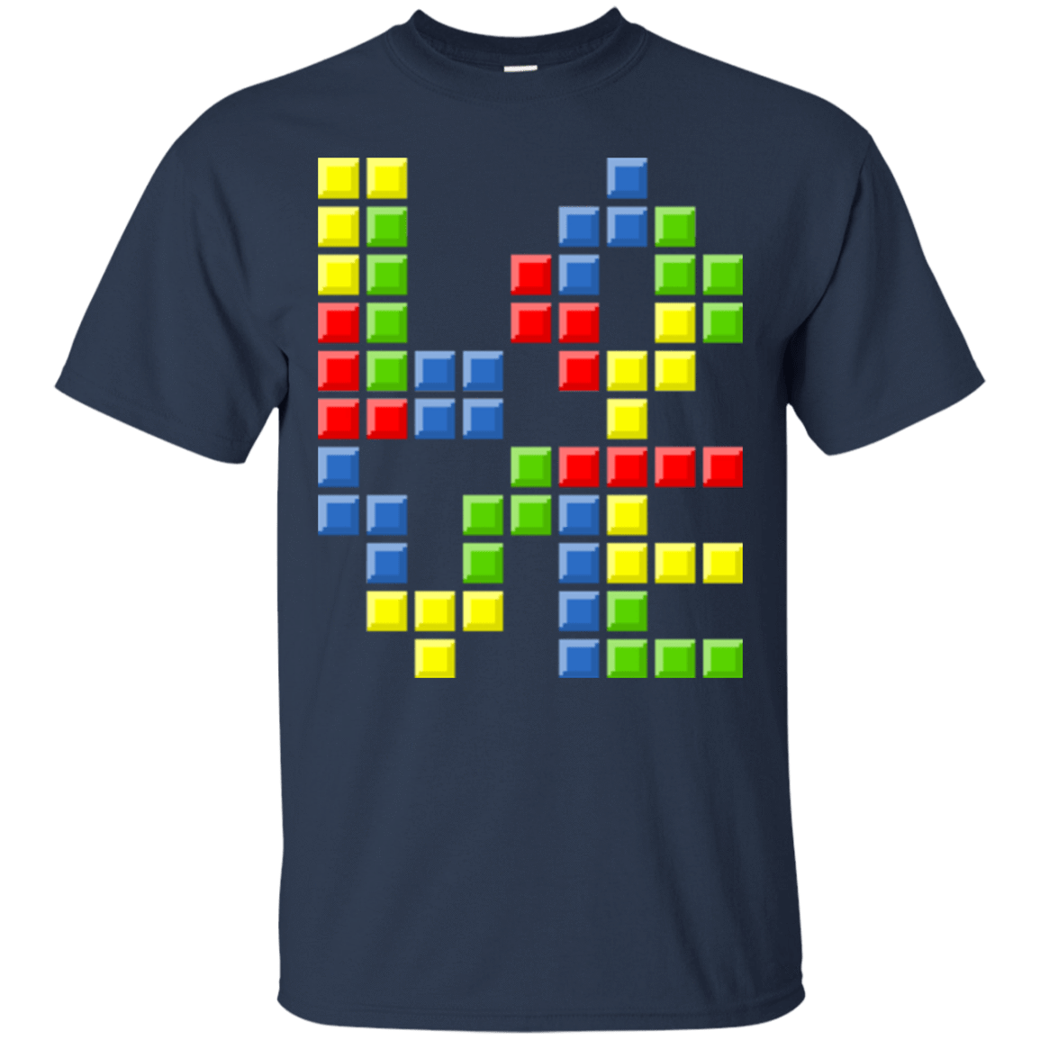T-Shirts Navy / S Love Puzzles T-Shirt