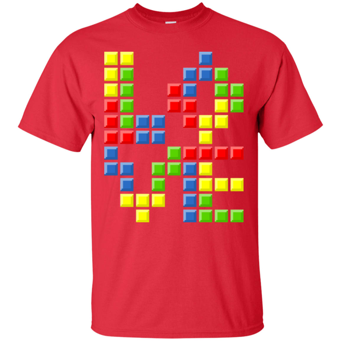 T-Shirts Red / S Love Puzzles T-Shirt