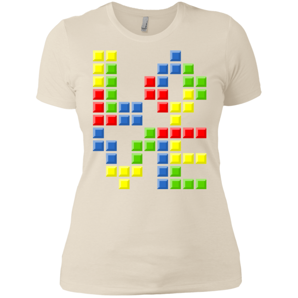 T-Shirts Ivory/ / X-Small Love Puzzles Women's Premium T-Shirt