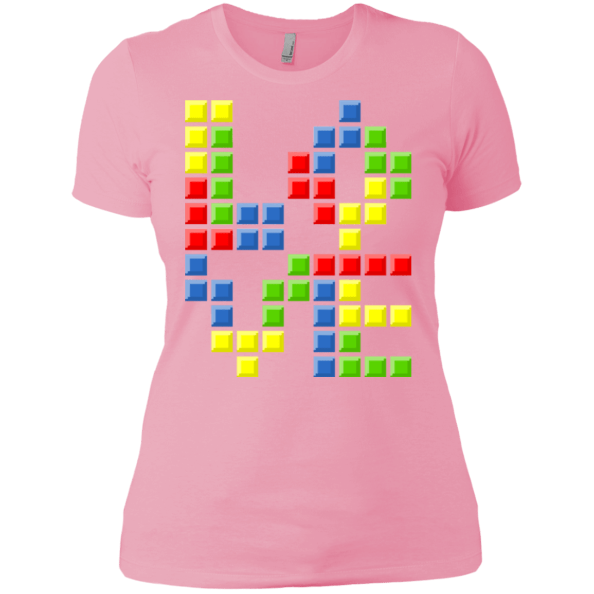 T-Shirts Light Pink / X-Small Love Puzzles Women's Premium T-Shirt