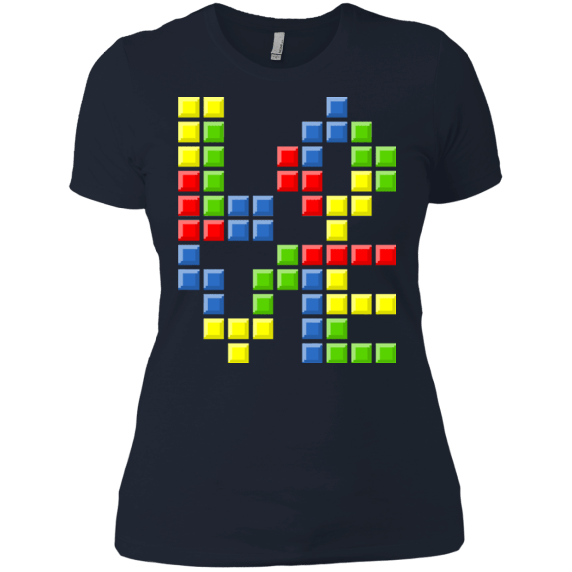 T-Shirts Midnight Navy / X-Small Love Puzzles Women's Premium T-Shirt