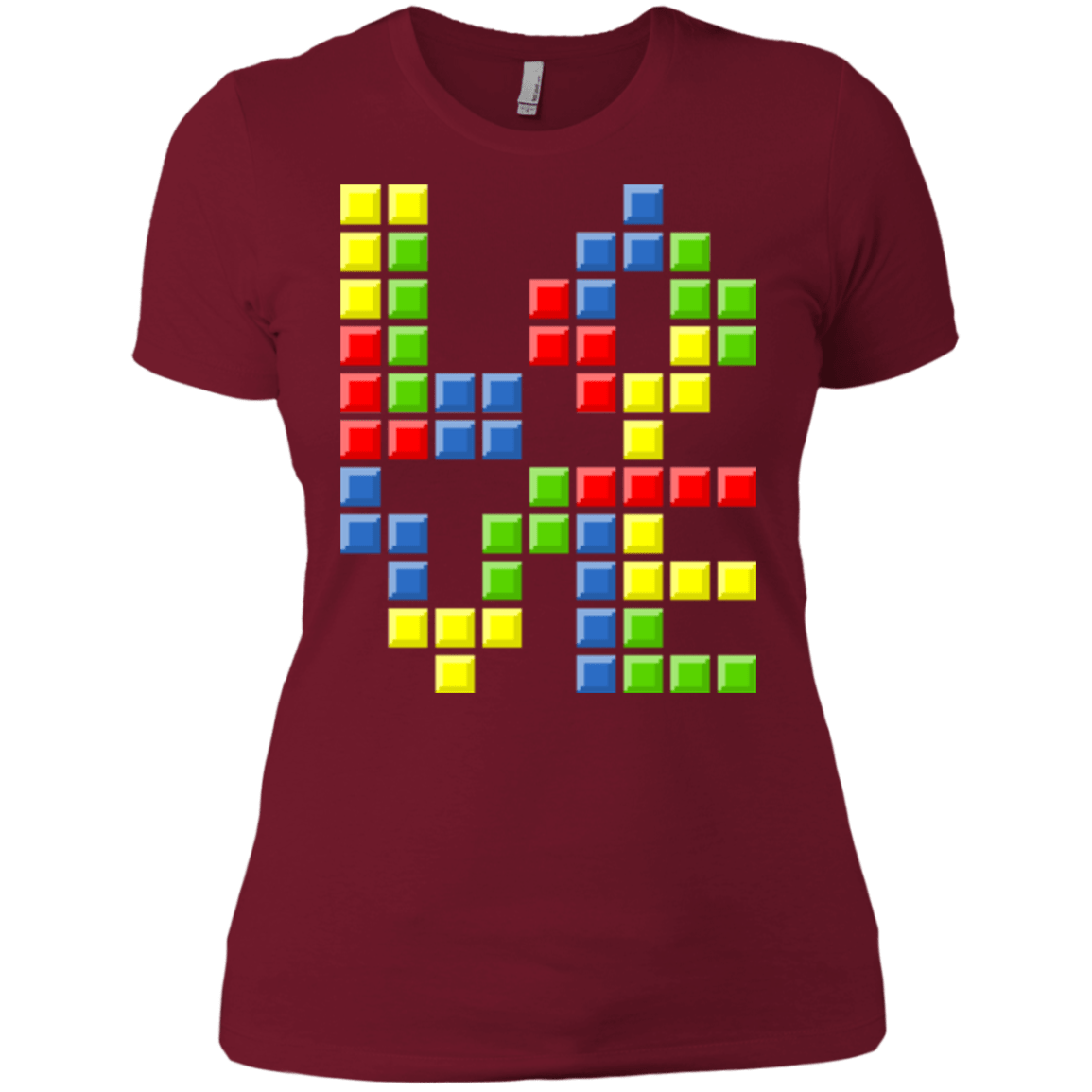 T-Shirts Scarlet / X-Small Love Puzzles Women's Premium T-Shirt