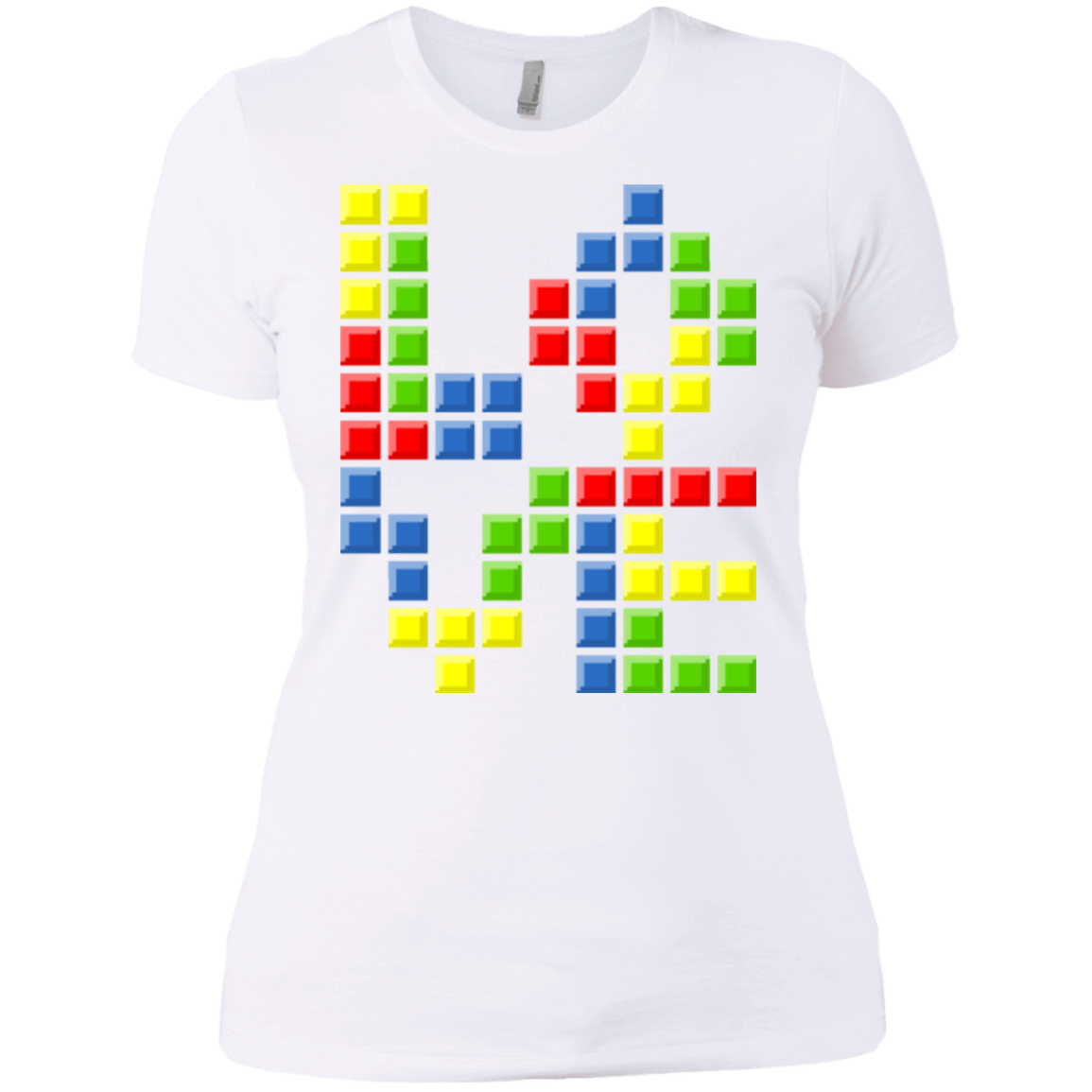 T-Shirts White / X-Small Love Puzzles Women's Premium T-Shirt