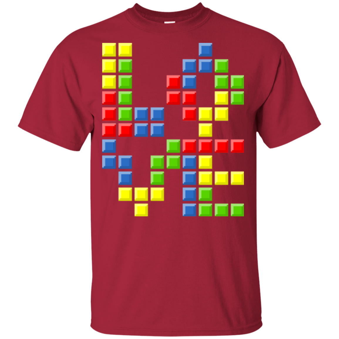 T-Shirts Cardinal / YXS Love Puzzles Youth T-Shirt