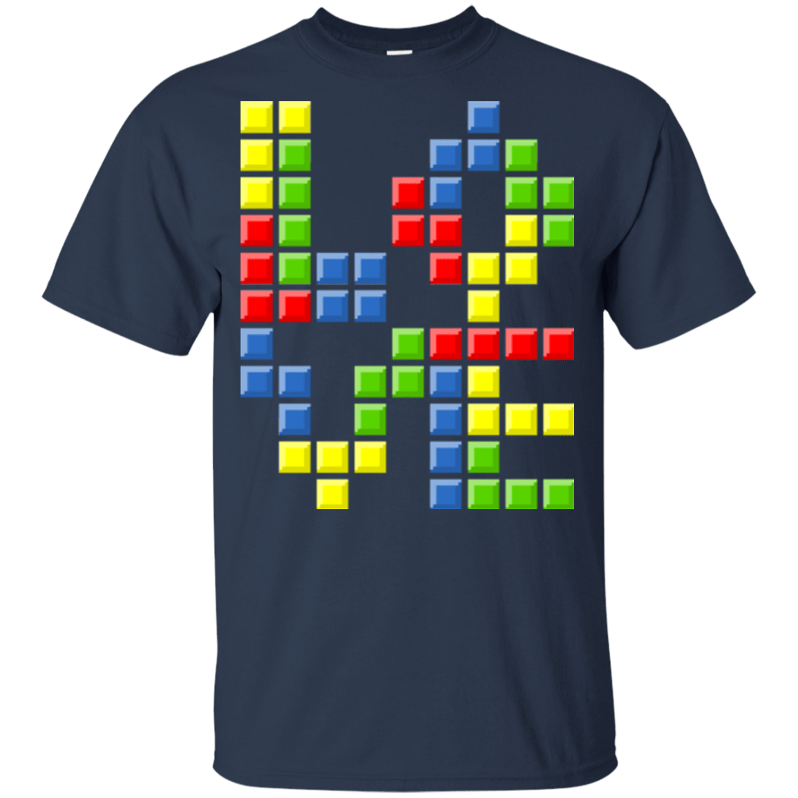 T-Shirts Navy / YXS Love Puzzles Youth T-Shirt