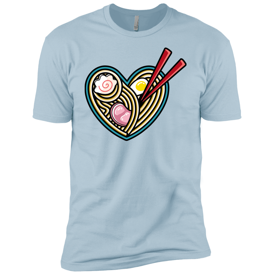 T-Shirts Light Blue / YXS Love Ramen Boys Premium T-Shirt