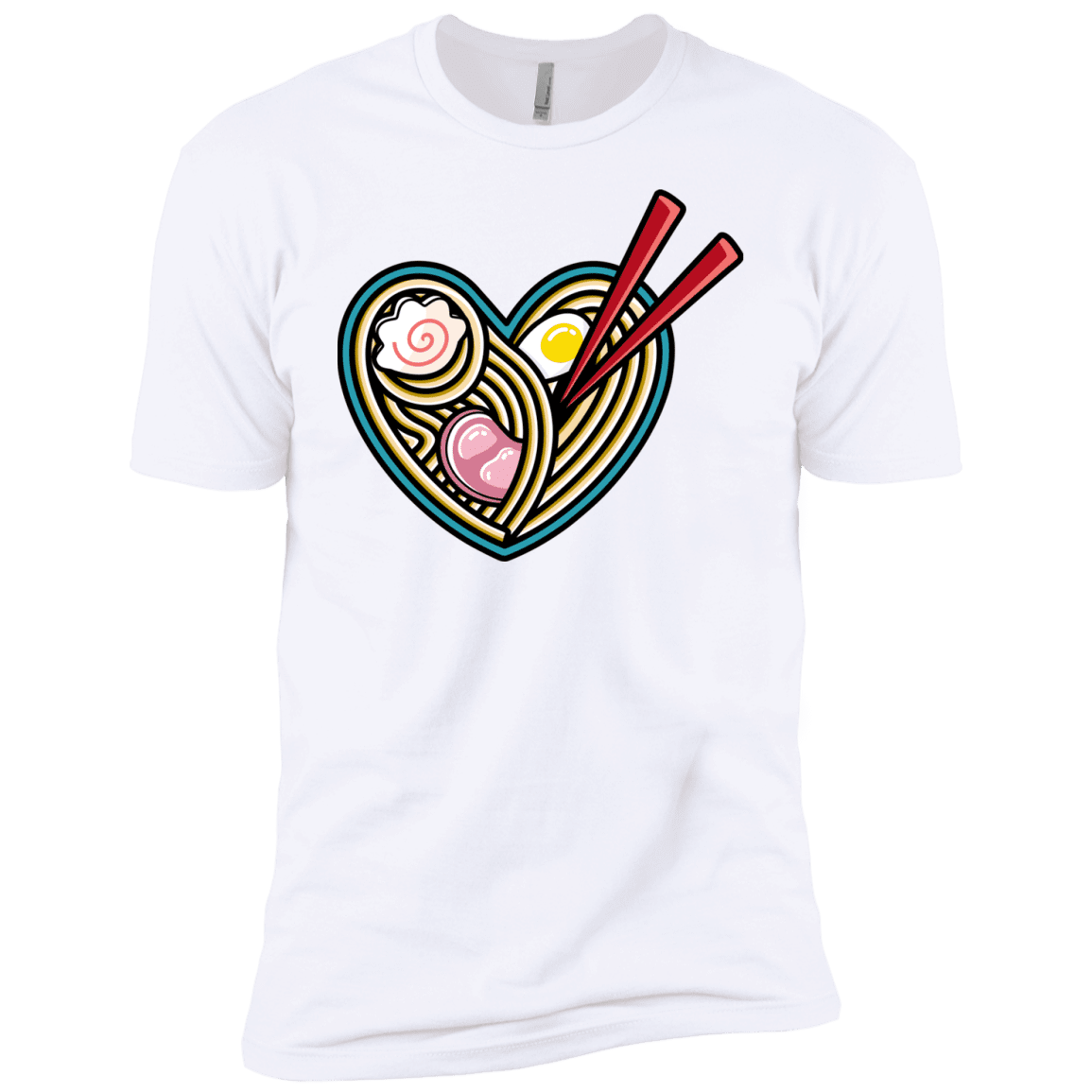 T-Shirts White / YXS Love Ramen Boys Premium T-Shirt