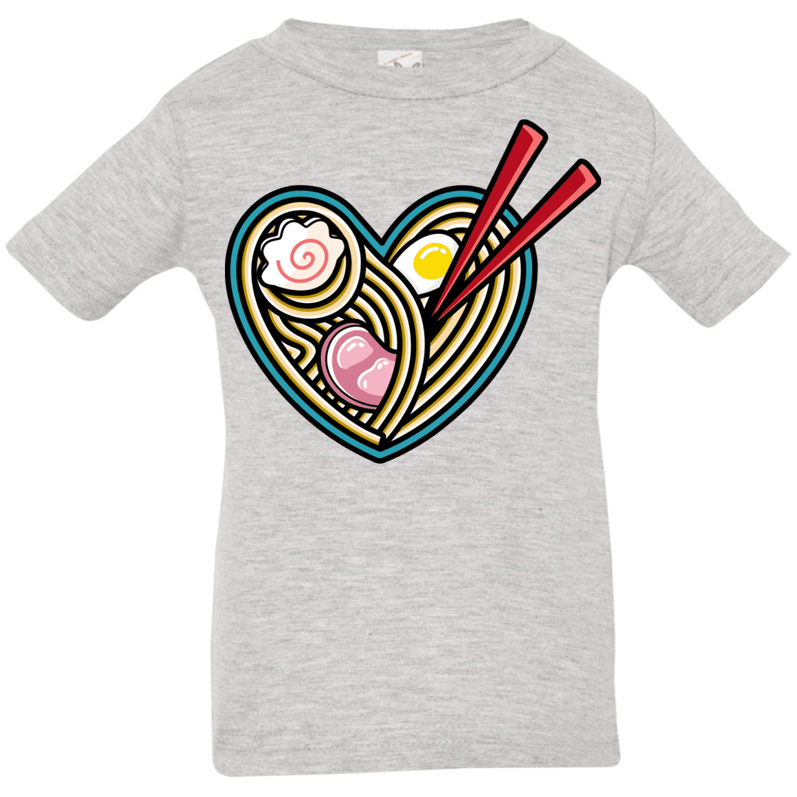 T-Shirts Heather Grey / 6 Months Love Ramen Infant Premium T-Shirt
