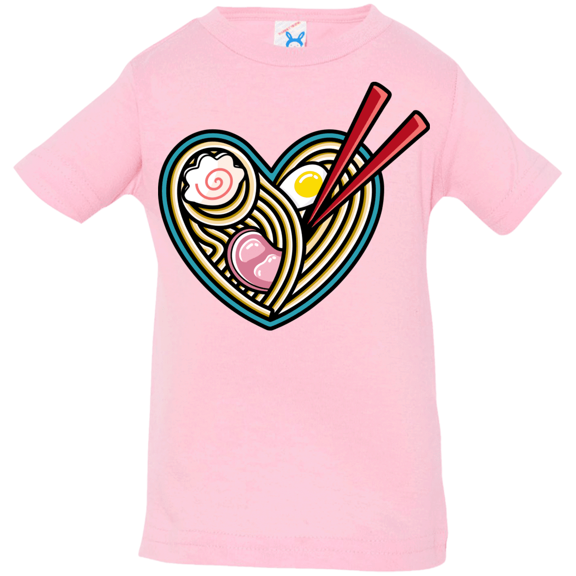 T-Shirts Pink / 6 Months Love Ramen Infant Premium T-Shirt