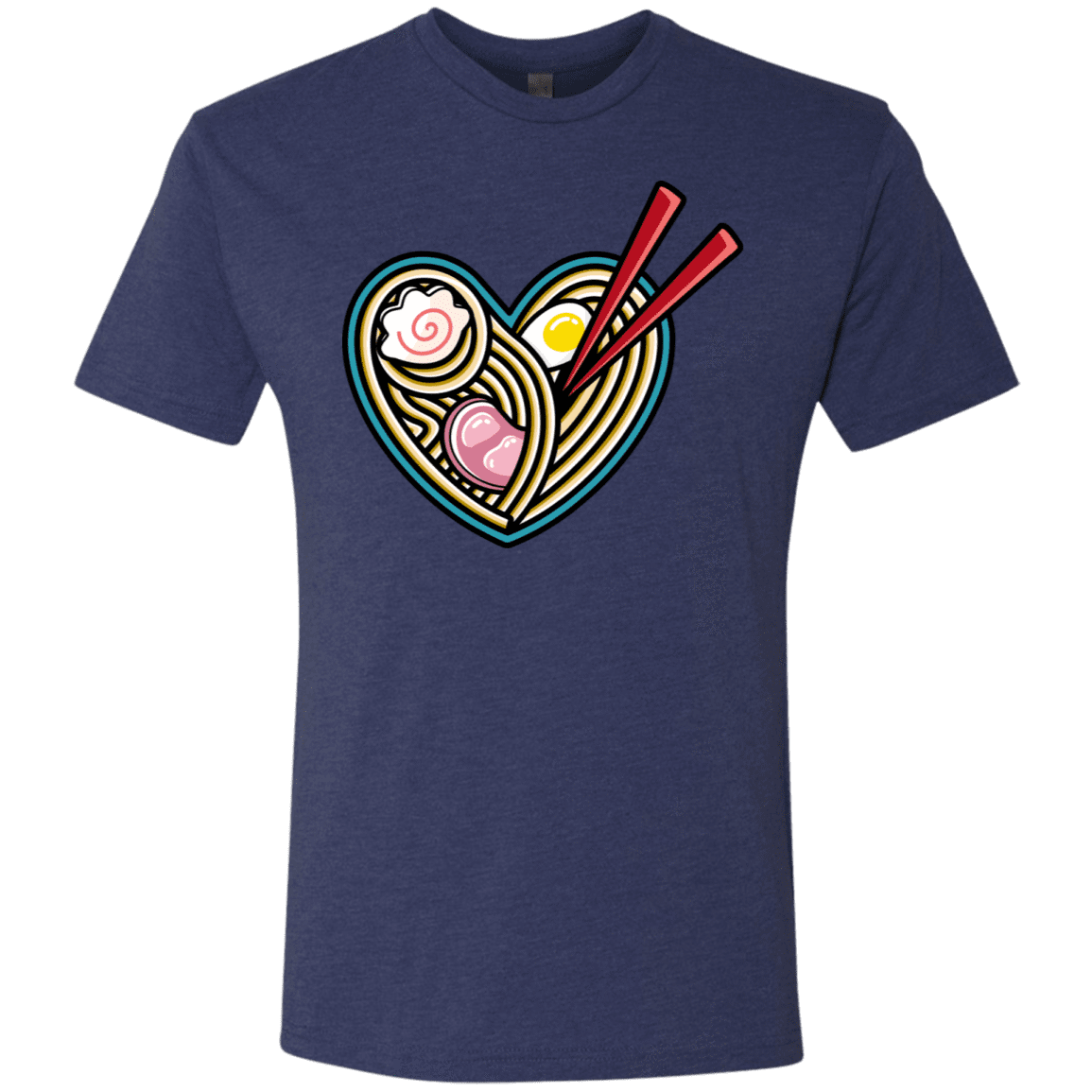 T-Shirts Vintage Navy / S Love Ramen Men's Triblend T-Shirt