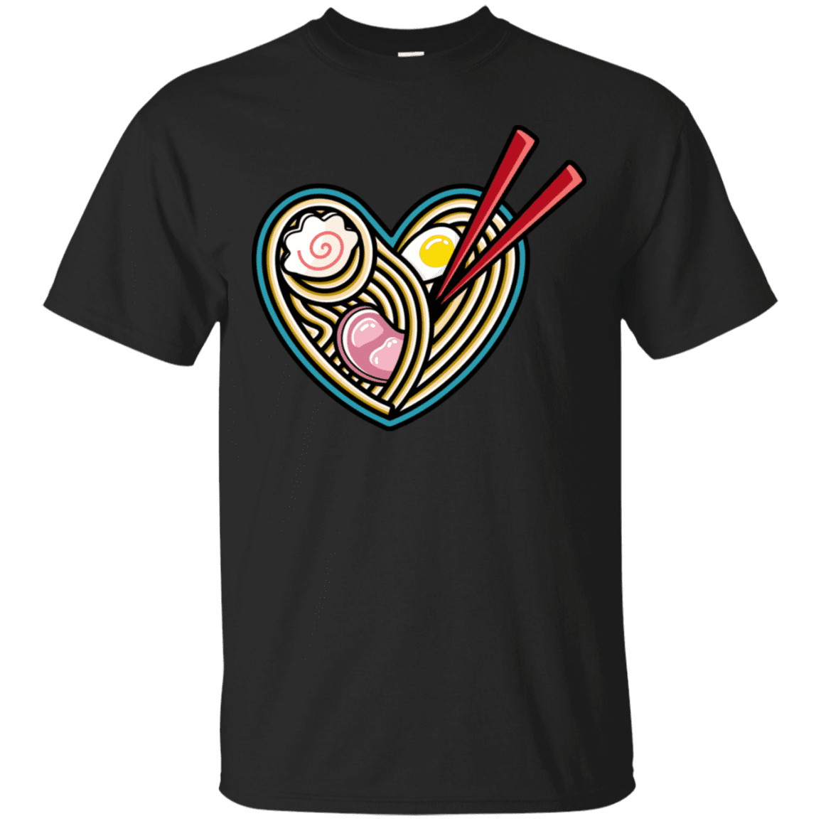 T-Shirts Black / S Love Ramen T-Shirt