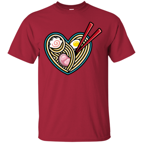 T-Shirts Cardinal / S Love Ramen T-Shirt