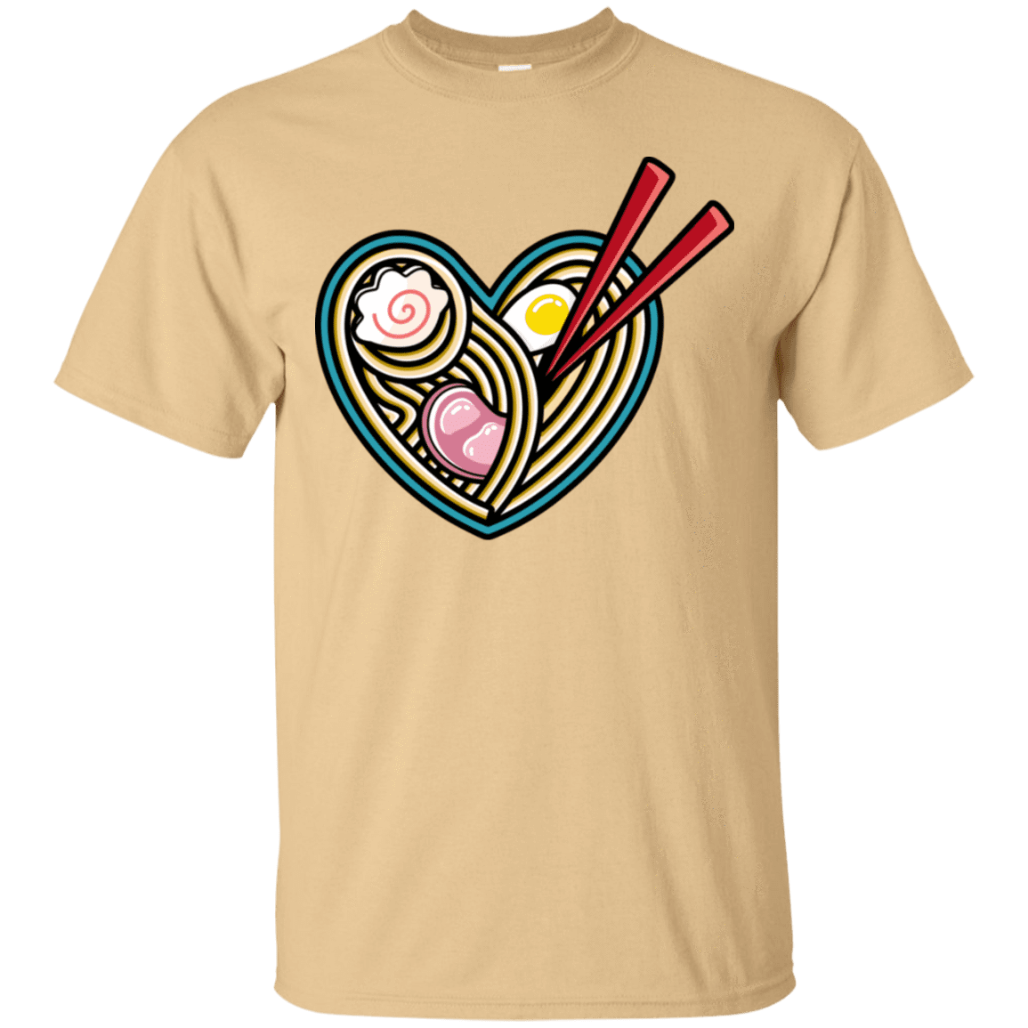 T-Shirts Vegas Gold / S Love Ramen T-Shirt