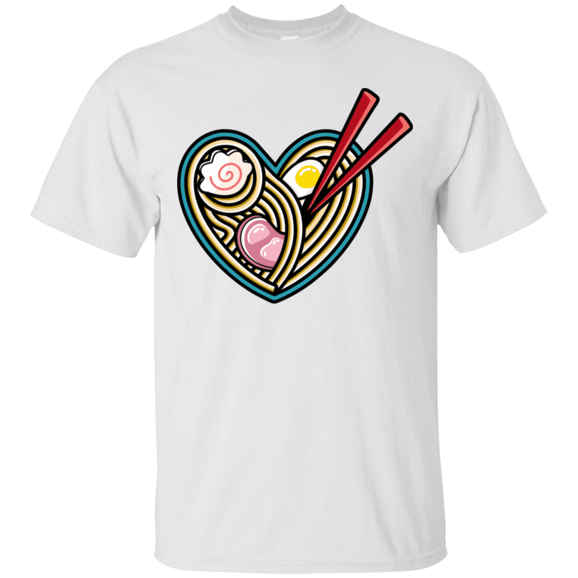 T-Shirts White / S Love Ramen T-Shirt